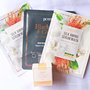Secret to glowing and hydrate skin on Ramadhan! These sheetmasks and lipmask are my besties. 😍
Thank you! @elsyoungid @petitfee_korea @sbybeautyblogger 
Review is up on the blog. Click the link in my bio. 💕
#clozetteid #starclozetter #elsyoung #sbbxelsyoung #els_petitfee #caaantik #caaantikbeautyblog #surabayabeautyblogger #ad