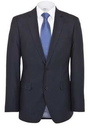 Clothing at Tesco | F&F Air Force Blue Tailored Fit Suit Jacket > jackets > Back to work > Men