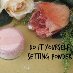 Wanna have a setting powder that works as good as branded setting powder? Why don't you make it by yourself? Try this DIY Setting Powder with ingredients in your kitchen and you'll be surprised to see the result! Check the recipe on my blog http://www.talkativetya.com/2015/05/diy-make-your-own-setting-powder.html

#DoItYourself #settingpowder #Makeup #beauty #face #facepowder #DiY #DIYrecipe #bbloggers #BBloggersID #beautyblogger #indonesiabeautyblogger #indonesianbeautyblogger #clozetteid #cheapmakeup #natural #naturalmakeup