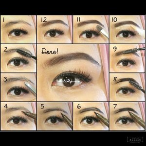 Curious how I make my eyebrows? Find out how and what products I use to make my eyebrows in my latest post at www.talkativetya.com/2015/06/tips-membentuk-alis.html 
#eyebrows #eyes #eyeliner #tutorial #beautytutorial #talkativetya #bbloggers #BBloggersID #BeautyBlogger #beautybloggerindonesia #indonesianbeautyblogger #idbeautyblogger #bloggerindo #bloggerindonesia #clozettedaily #clozetteid #clozette #aillis