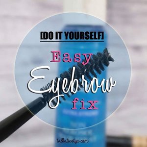 Wanna tame your eyebrows but you haven't got those sophisticated products? Check my latest DIY on my blog (link on my Bio) to help you get those neat eyebrows without wasting much money. 
#diy #doityourself #tuesdaytips #talkativetya #eyebrows #tameeyebrows #neatbrows #brows #brow #tameyoureyebrows #eyebrowfix #eyebrowfixer #indonesianbeautyblogger #BeautyBlogger #beautybloggers #IBB #clozetteID #clozette #clozettedaily #BeautyBloggerIndonesia #bbloggers #BblogID #hairspray #spoolie