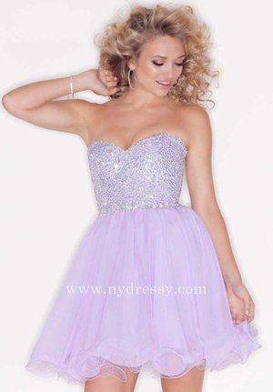  Set a playful mood at your prom, sweet sixteen party, or semi formal with this short strapless dress from Mori Lee. A short Neon Lime or Purple Lilac dress for prom or homecoming that looks stunning and will make you feel fabulous. This strapless short dress features a beaded bodice with a sweetheart neckline and lace up back. A flattering layered ruffle skirt adds a festive touch to any special occasion and will look amazing as you dance the night away.
 
Style: A Line, Short, Sweetheart Neckline
Neckline: Sweetheart
Material: Beaded, Chiffon, Tulle
Back Style: Beaded, Corset Lace up, Lower back zipper, Straight Across