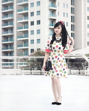 You can't have a bad day in polka dots #ClozetteID #Fashion