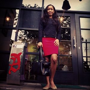 Today Outfit !! ❤ Simple but I love it. (^^) #clozetteid #fashion #fashionstyle #fashionworld #fashionaddict #bag #shoes #beautyblogger #internationalblogger #blogger #bloggerindonesia #indonesiangirls #semarang #basiliacaffe #hangout #indonesia #world #america #newyork #reddress #dress #miami #german #holland