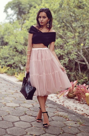 Tulle Skirts Are In Style For Summer 