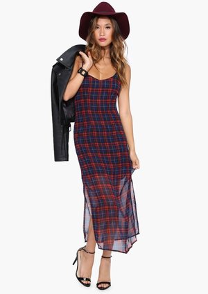 Plaid Dress for party ! 