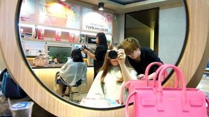 Potong rambut 💇 @sasakitakafumi #hair #clozetteid #centralpark #centralparkjakarta