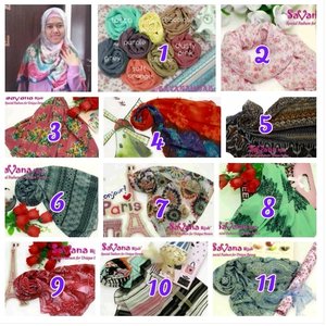 My Online Shop Pashmina n segi4 by Savana Hijab
Add my pin 768AC344.. :-)