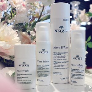 .
Meet the newest range of Skin Care from @nuxeindonesia!
It's NUXE White for transparent and rosy skin 💕
Find this NUXE White Skincare Series only at @sephoraidn store..
.
#sephoraidn #nuxe #nuxewhite #sephoraidnxnuxeid #skincare #bblogger #bloggerslife #indonesiabeautyblogger #clozetteid #beauty #potd #bestoftheday