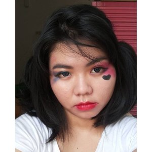 Asian harley quinn? 😂 #motd #clozetteid #makeup #harleyquinn
