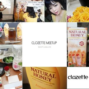 I am having fun at @clozetteid meetup because so many new knowledge! And its really fun to meet many new people ! 🌸🌸🌸 thank you @clozetteid @naturalhoney_id #naturalhoneyxclozettebba #clozetteid