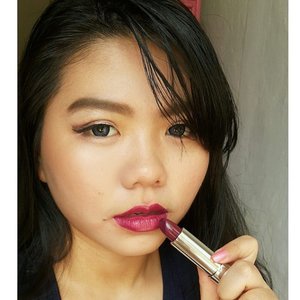 Lighting and lips on fleek 😘😂😄😏 , wearing @emcosmetics creamy lipstick gallery in shade daredevil,  Omg I totally love this lipstick its super pigmented even if You blot with tissue it will leave you a nice stain, I will post more about this color because its ny favorite! 🌟🌟🌟 #motd #lotd #lipstickoftheday #clozetteid #makeup #emcosmetic #daredevil