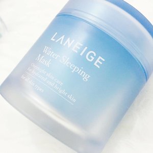 Holygrail , this product might have some like magic for me . Smells super good and feels amazing after using this , it has a lot of amount that could last you a year I guess . #clozetteid #skincare #laneige #koreanskincare #koreanbrand #laneigesleepingmask