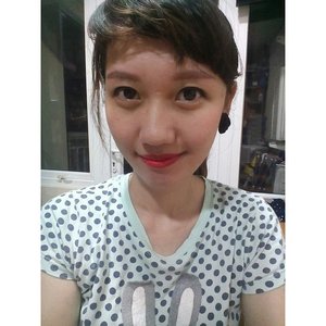 Red lips never went wrong 😉😉 #motd #faceoftheday #redlips #ClozetteID #beautyblogger #idbeautyblogger #indobeautyblogger #indonesianbeautyblogger #simplemakeup #redlipstick