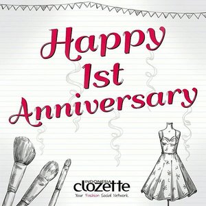 Happy 1st anniversary @clozetteid
#ClozetteID #Clozette1stAnniversary #ClozetteMember #Anniversary #Instadaily #POTD