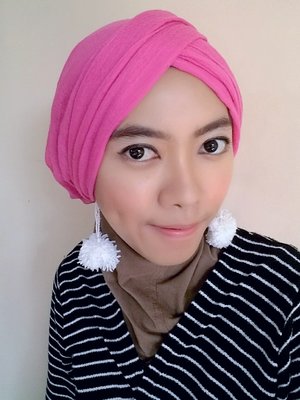 simply and fresh 💕  #ClozetteID #COTW #RamadhanFreshFace #hijab #turban #makeup #natural 