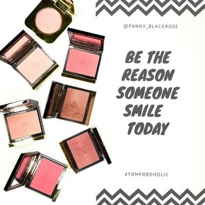 Gonna be busy long day 😊💖💕✨ but never wear out of #smile 😊🤗💖💕✨ Everything better with 😊 S M I L E 😊 especially with #Tomford #blush on your cheek 😊💕😊💕😊✨
#tomfordholic 
#makeup 
#makeutalk 
#quotes 
#quotestoliveby 
#quotesoftheday 
#clozetteid 
#clozette 
#luxurybeauty 
#tomfordmakeup 
#TomfordBeauty 
#bblog 
#bblogger 
#makeupdolls 
#wakeupandmakeup 
#ilovemakeup 
#beautygram 
#beautylover
#beautyjunkie