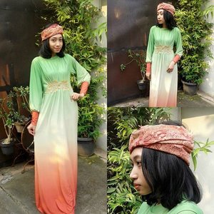 Mix & match kaftan with turban batik, created by me.
Batik brand: Legenda Mas, the original culture of Indonesia #clozetteid #COTW #rockyourethnicstyle #OOTD @clozetteid