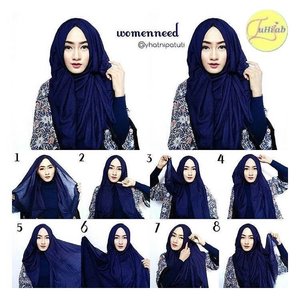 wide shawl hijab
