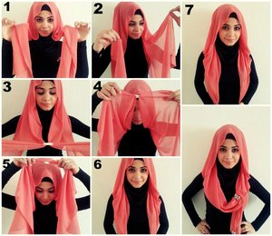 Super simple hijab tutorial