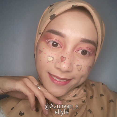 Freckles love cantik, semangat belajar makeup 😙