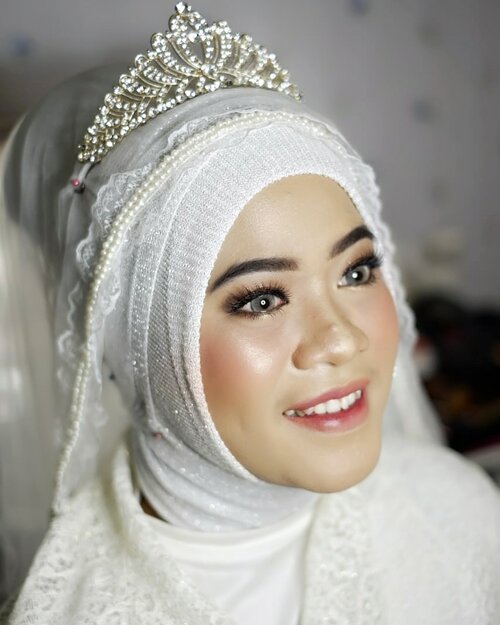 Hasil makeup aku dalam salah satu makeup wedding