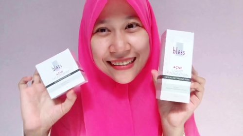 BLESS COSMETICS - ACNE LIQUID FOUNDATION AND FACE POWDER - YouTube