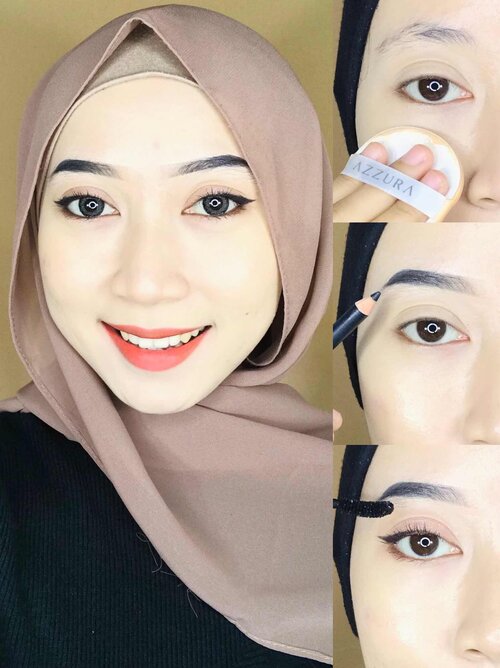 Hay girls aku mau share tutorial make up untuk daily yah... cussss simak dan jangan lupa praktekin yaa