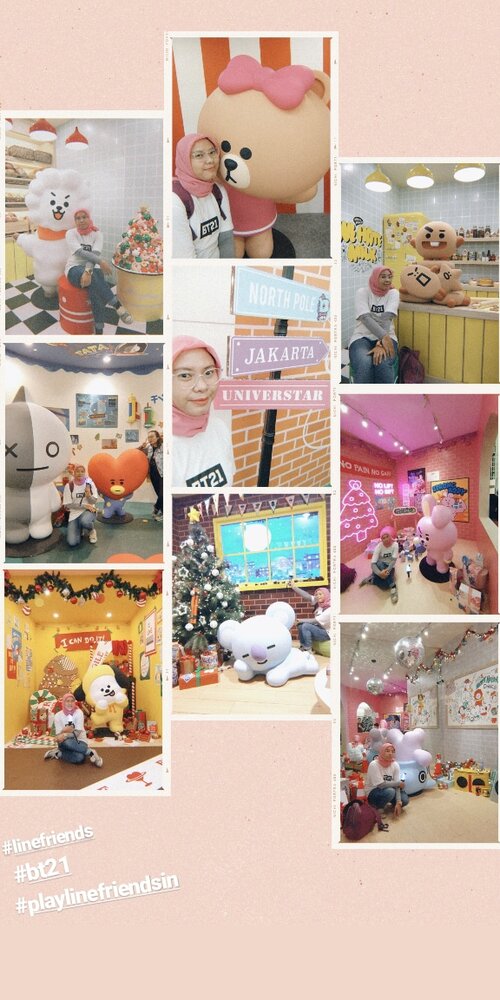 buat kalian yang suka sama BT21 sudah ke Senayan City belum ?

#bt21 #ootd #hijab #casual