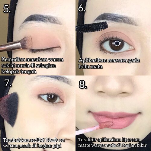 Next step nya nih gampang banget kan tutorial make up daily kali ini