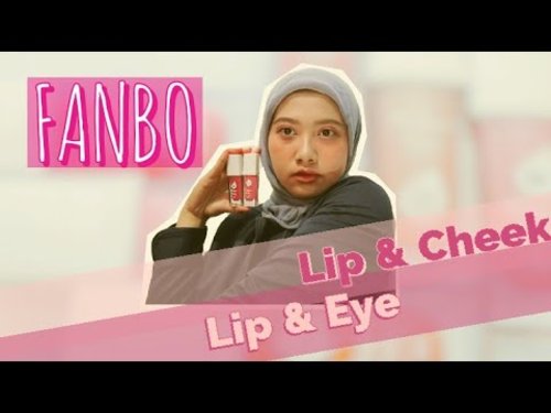 Swatches Lip Cream Lokal //Fanbo Perfect Pairs Lip & Cheek-Lip & Eye - YouTube