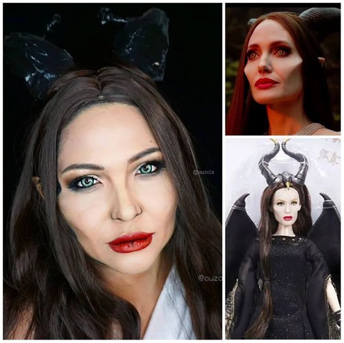 #Repost from Clozetter @auzola. #auzolamakeupcharacter Maleficent makeup transformation; @angelinajolie version💖
. 
I made the look in 2019 after watching the movie Maleficent 2. Do you like this movie?? 
. 
. 
. 
. 
#disneyvillains #disneyvillain #disneymaleficent #maleficent #maleficent2 #disneyprincess #disneycosplay  #disneyvillaincosplay #disneyprincesscosplay #makeuptransformation #sleepingbeauty #makeupforbarbies #tampilcantik #undiscovered_muas #clozetteid #makeupcreators #slave2beauty #coolmakeup #makeupvines #mua_army #fantasymakeupworld #100daysofmakeup #crazymakeup