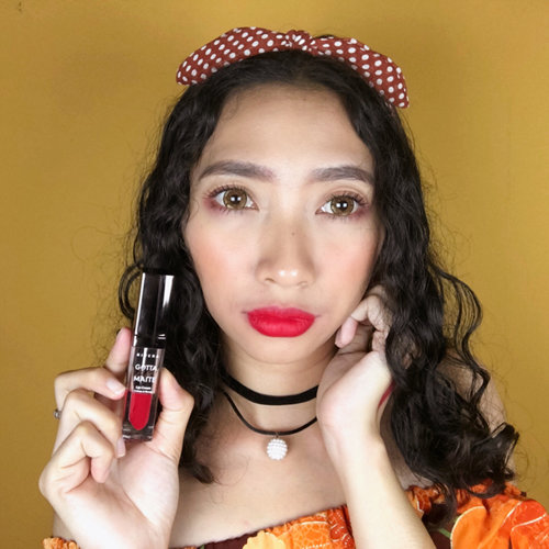 Feeling so gorgeous with this red lipstik from Rivera 
Shade: #305 vibrant red 💋
.
.
#RiveraCosmetics #GottaBeMatte #GottaBeMatteLipCream 
#LiveLifeEmpowered #beauty #lipcream #bold #beautyenthusiast #makeuplover