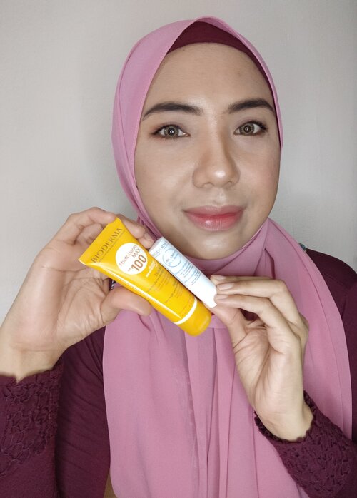 suka banget sama Bioderma Photoderm  SPF 100 PA ++++ dan juga Bioderma Atoderm lipbalm.Thanks hadiah giveawaynya Clozette ❤️#Bioderma#ClozetteID