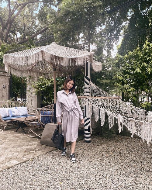 #Repost from Clozetter @isnadani. have a good day🤍
dress: @ohana.jkt 
( tap for details )
.
.
.
.
.
#whatiwore #bloggerstyle #fashion #styleblogger #fashionblogger #ootd #lookbook #ootdindo #ootdinspiration #style #outfit #outfitoftheday #clozetteid