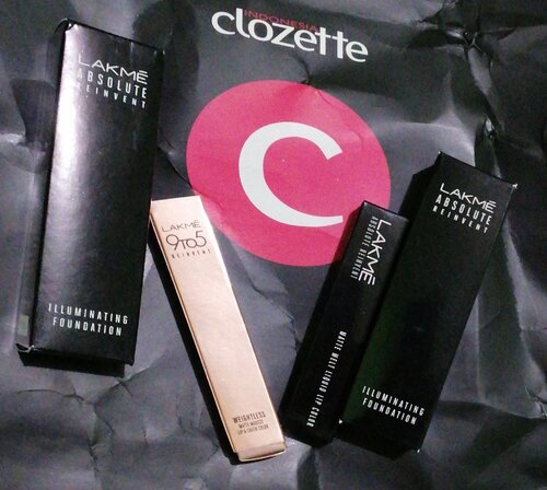 Terimakasih Clozette
Hadiah paket Lakme 