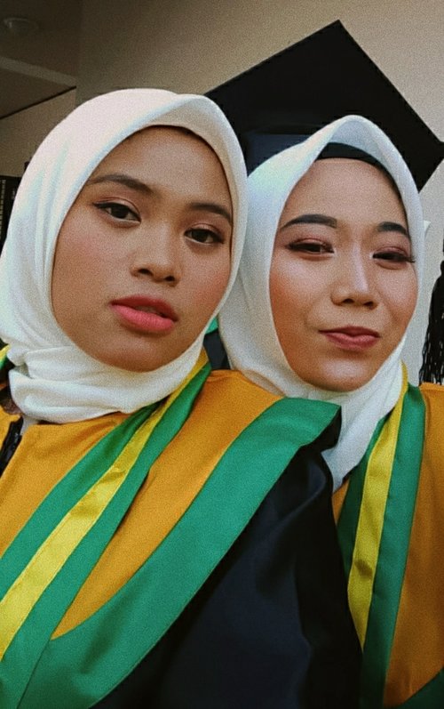 Throwback 2019Makeup graduation by ma self❤️#ClozetteID #Makeup #Graduation