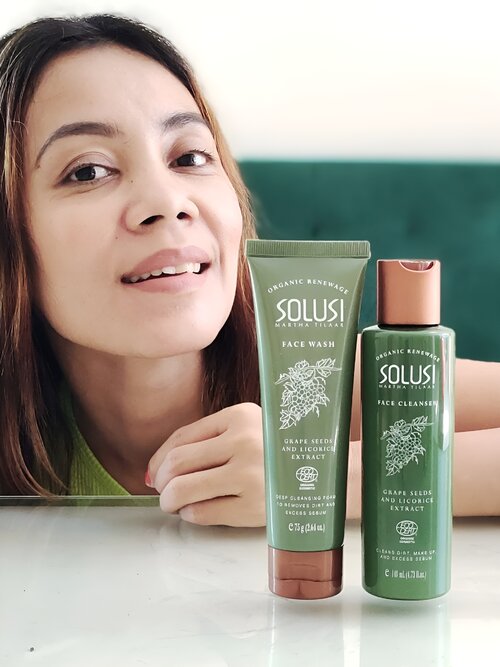 Solusi double cleansing berbahan organic dari Solusi Organic by Martha Tilaar #review #clozetteid #clozetters