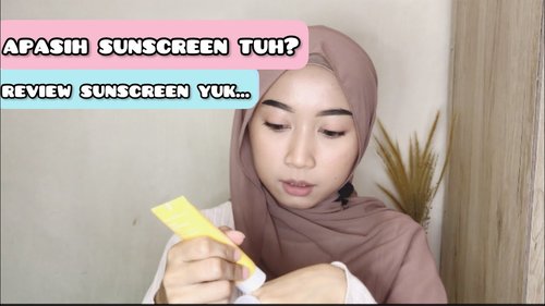 Review sunscreen yuukkk
