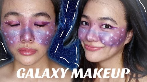 ðEasy Galaxy Makeupð - YouTube