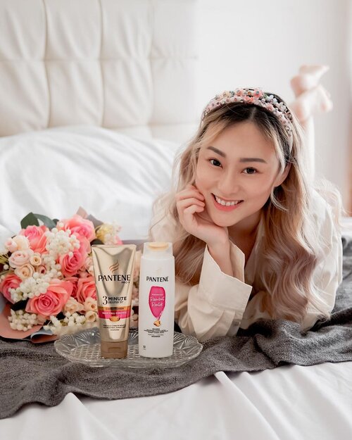 #Repost from Clozette Ambassador @hisafu.


[HAIR CARE]
Pasti uda pada tau kan klo tubuh butuh vitamin biar kuat, begitu juga rambut loh.. Jd klo km blg rambutmu sering rontok, cb deh cek shampoo km uda memenuhi nutrisi yg dibutuhkan blm??
-
Sekarang aku lagi pake Pantene Perawatan Rambut Rontok plus 3 Minutes Miracle Conditionernya yg punya Pro-V Multivitamin yg dibutuhkan rambut. Rambut bisa lbh kebal dan tebal dlm 14 hr pemakaian loh..
-
Jadi uda siap blm punya #RambutTanpaBatas dengan @panteneid ??