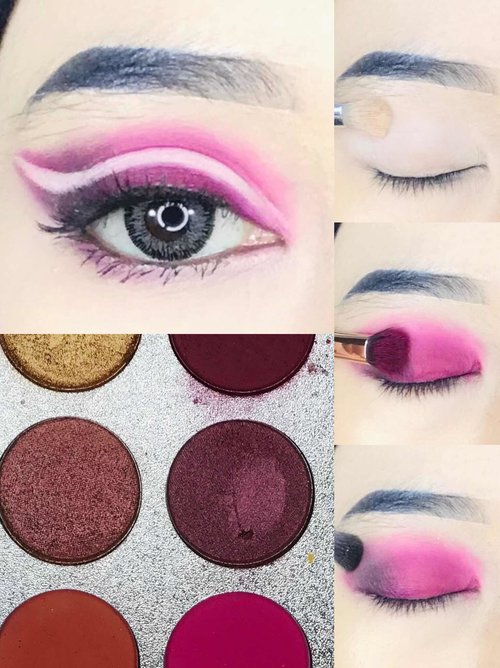 Kali ini aku mau share tutorial Purple eye make up look niihh... yukkk simak ...