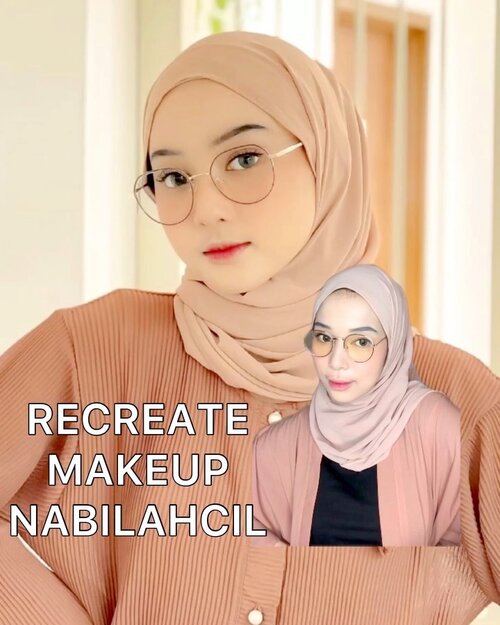 Mohon maaf sebelumnya itu jidat aga belang lupaa kepakein foundie wkwk🥴 btw kali ini recreate makeupnya @nabilahcil cantik bgt jujurlyy, rate makeupnya dibawah yuk!! 
Details: 
• primer luxcrime
• foundie hydrastay makeover shade w22
• browsoap o two o
• eyebrow gel beautyglazed shade ebony
• blush : you lipstick shade flirty guava
• powder makeover
• eyeshadow saint by sandra 
• eyeliner makeover
• mascara forencos
• blush makeover 03
• lippie you flirty guava, sada shade amarai, liptint kyl shade 01 cherry bomb
#tutorial #tutorialmakeup #cchannelbeautyid #cchannelfellas @cchannel_beauty_id @cchannel_id #tampilcantik @tampilcantik #ragamkecantikan @ragam_kecantikan #tipsmakeup #makeuplooks #clozetteid @clozetteid #ragamkecantikan @ragam_kecantikan #bunnyneedsmakeup @bunnyneedsmakeup #wakeupandmakeup @wakeupandmakeup #dailymakeup #dailymakeuptutorial @dailymakeupku #dailyhijab @dailyhijabtutorial #stories @storie_id #lipsyncwithhanum #ivgbeauty #indobeautygram #indonesiabeautyblogger #bandungbeautyvlogger #makeuphacks #tipsmakeup #indobeautygram #lipsyncwithhanum