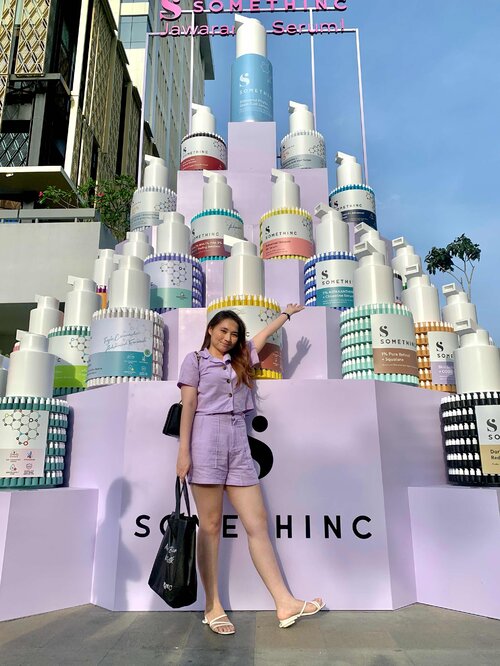 Congratulations Somethinc for New Launch Phyto Diamond Serum
Somethinc juga bikin menara candi yang terbuat dari 2500an botol bekas serum somethinc lohh
Event nya ini diadakan di Sarinah dan cuman sampai tanggal 11 September 2022 
Yuk datang guyss 

#somethincjawaranyaserum #serum #beautytips #beautyevent #somethinc #diamondserum #beautyhaul