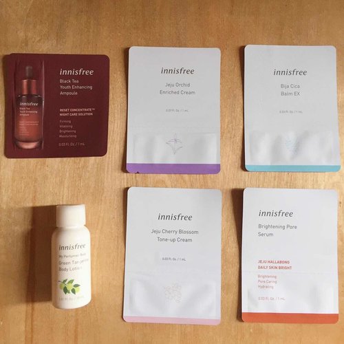 Details! What I got from Innisfree Indonesia