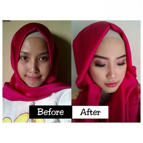 Make up and hijab by me :) #clozetteID #GoDiscover #SILKYGIRL