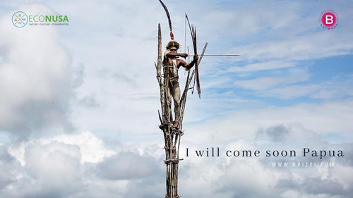 Berharap Jadi Nyata, Menyambut Senja di Pantai Base-G Papua Bersama yang Tercinta