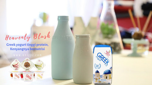 Heavenly Blush Greek Yogurt Classic, Camilan Sehat Tinggi Protein Buat yang Doyan Ngemil