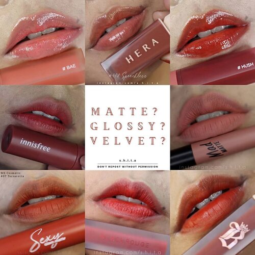 Kalo kamu suka lip products yang hasilnya apa? 🤗❤#lipsoftheday #beauty #beautystagram #holikaholika #hera #innisfree #clio #mscosmetic #Blackrouge #cchannelbeautyid #cchannelfellas #cchannelsquad @cchannel_beauty_id #clozetter #clozetteid