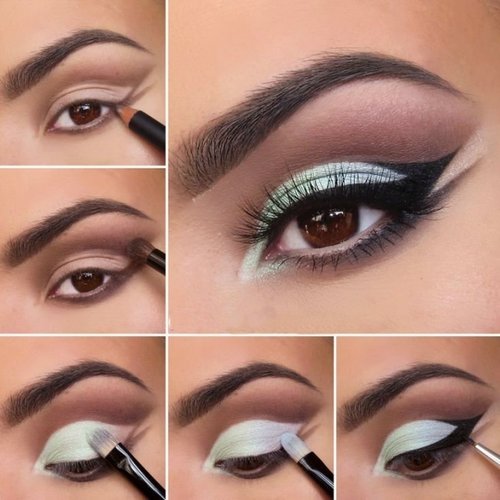  Soft turquoise eye makeup tutorial for new year party!Image from... Read more →